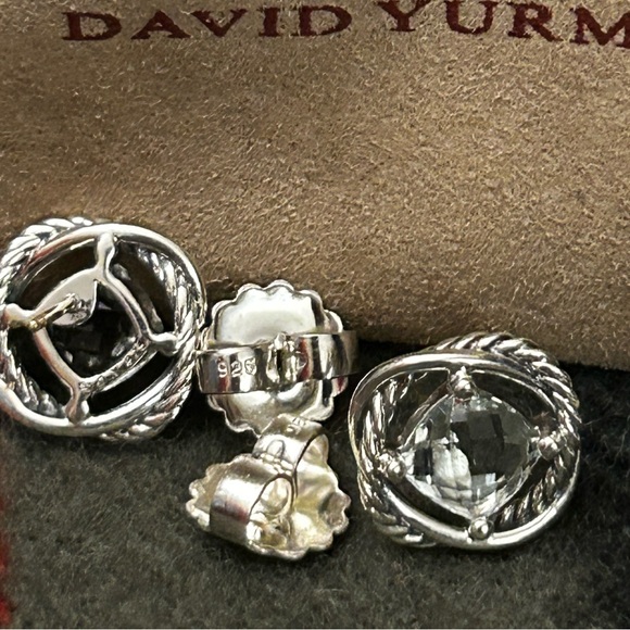 David Yurman Infnity 7mm Prasiolite with DY Pouch - Picture 7 of 9